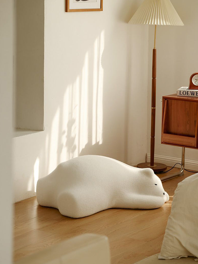 SnoozeBear Arctic Sofa Stool The Ultimate in Cozy Comfort