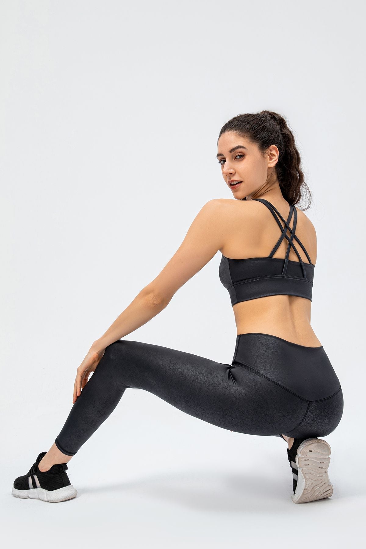 Faux Leather Moto Leggings