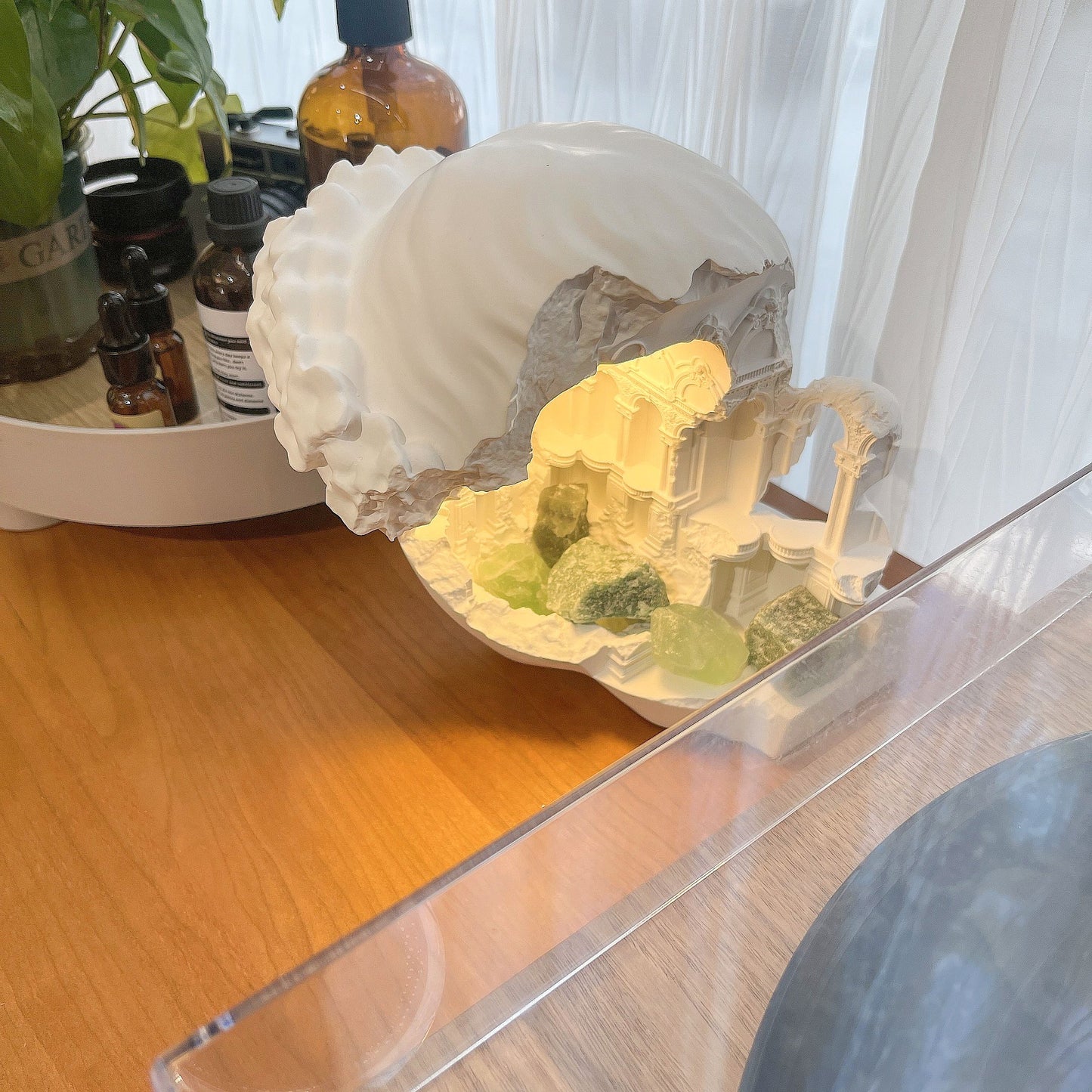 Aromatherapy Night Lamp Set with Essential Oils