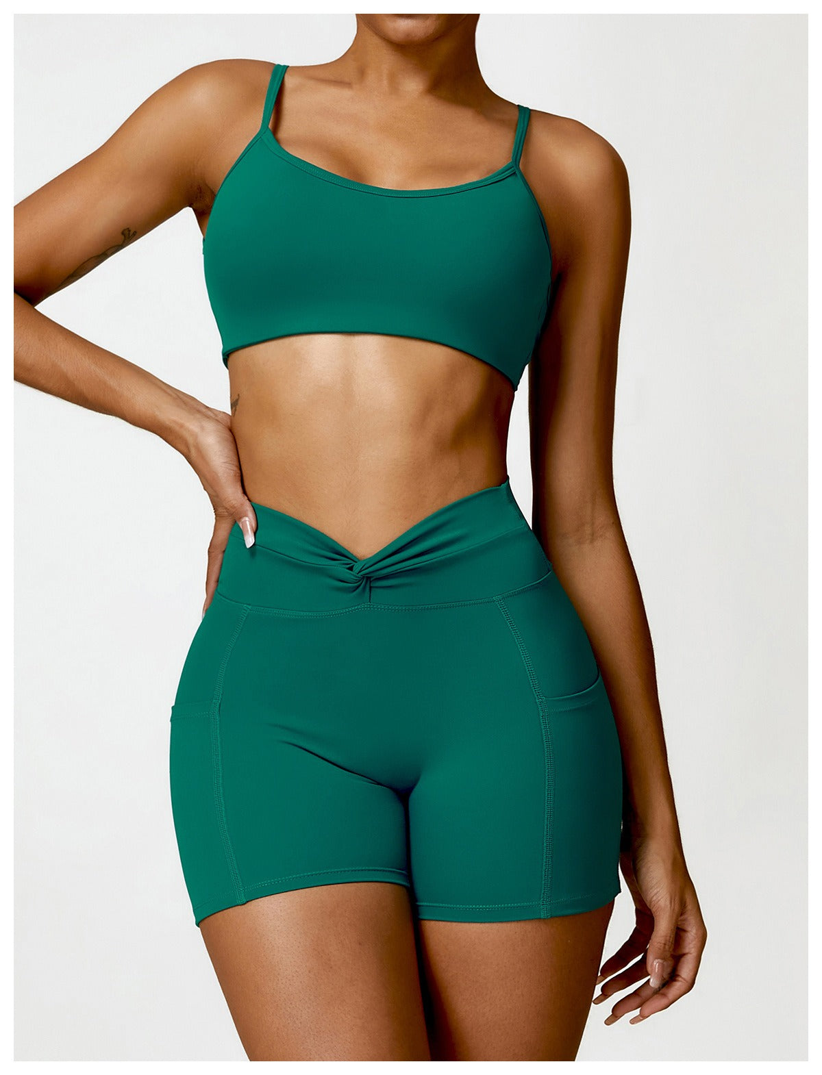 トップ&ツイストショーツセット