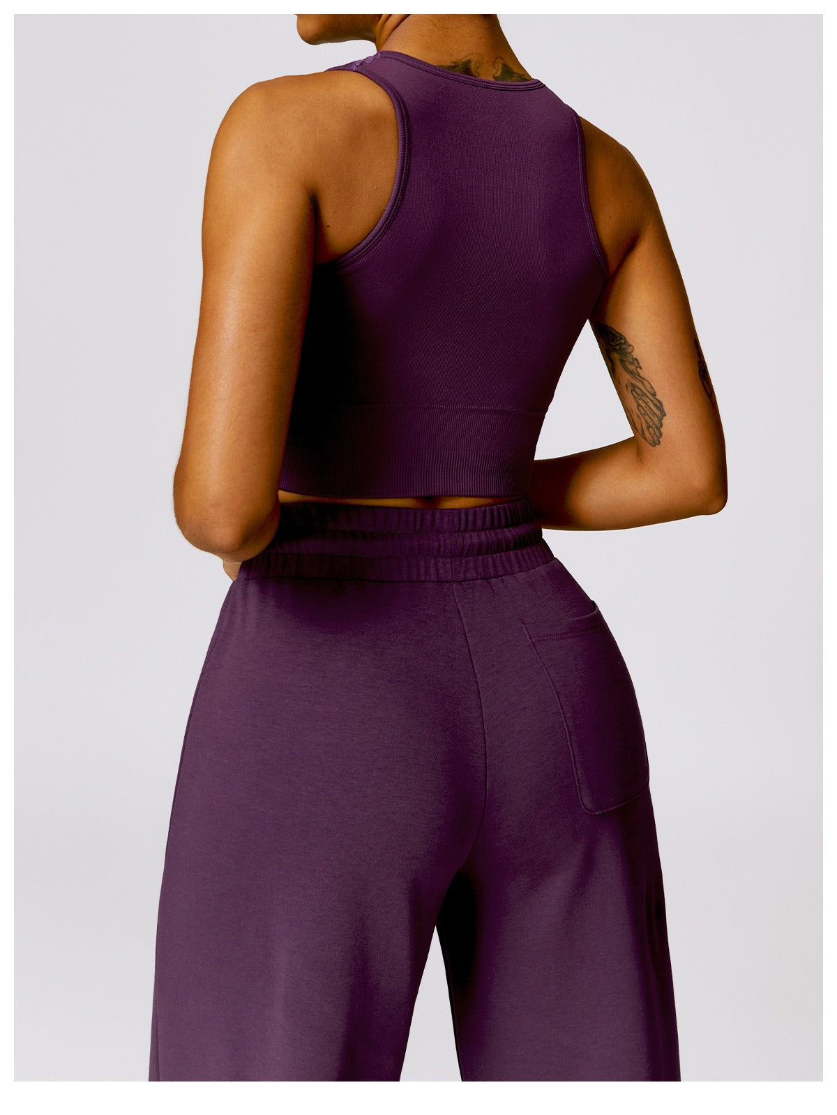 Bella Crop Top & Flared Set