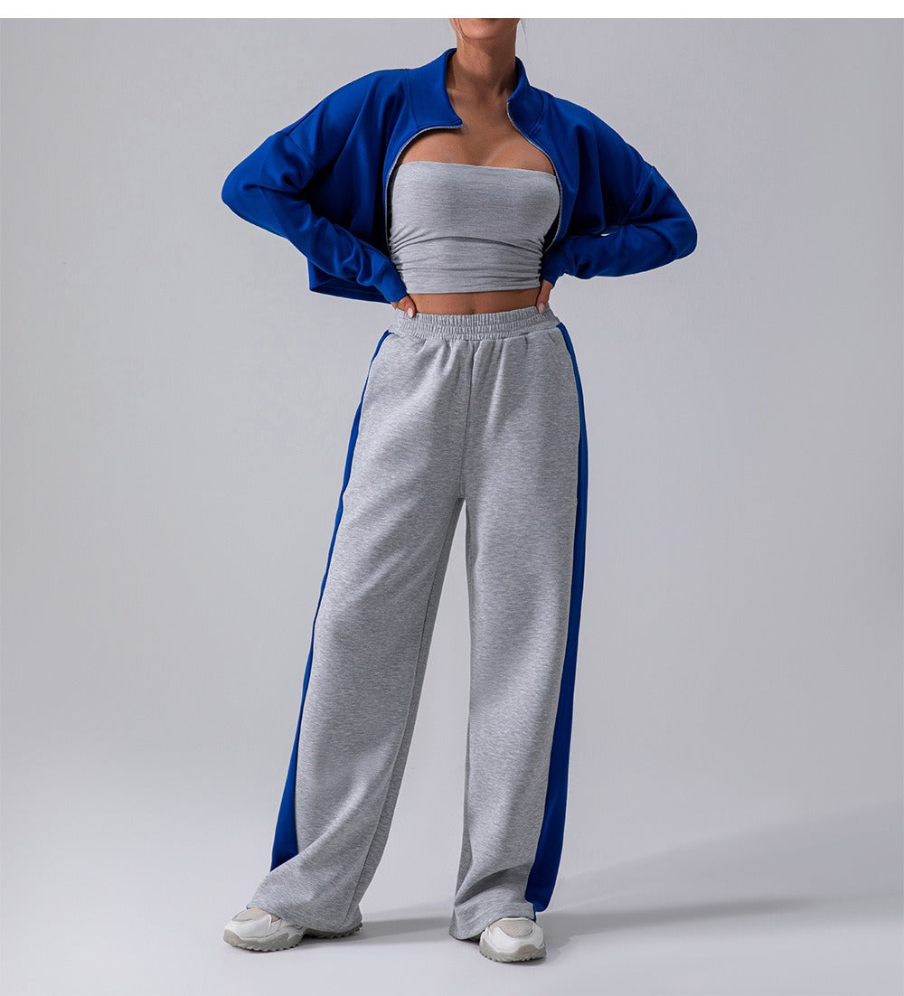 ブレイクリー コントラスト コットン トラウザーズ