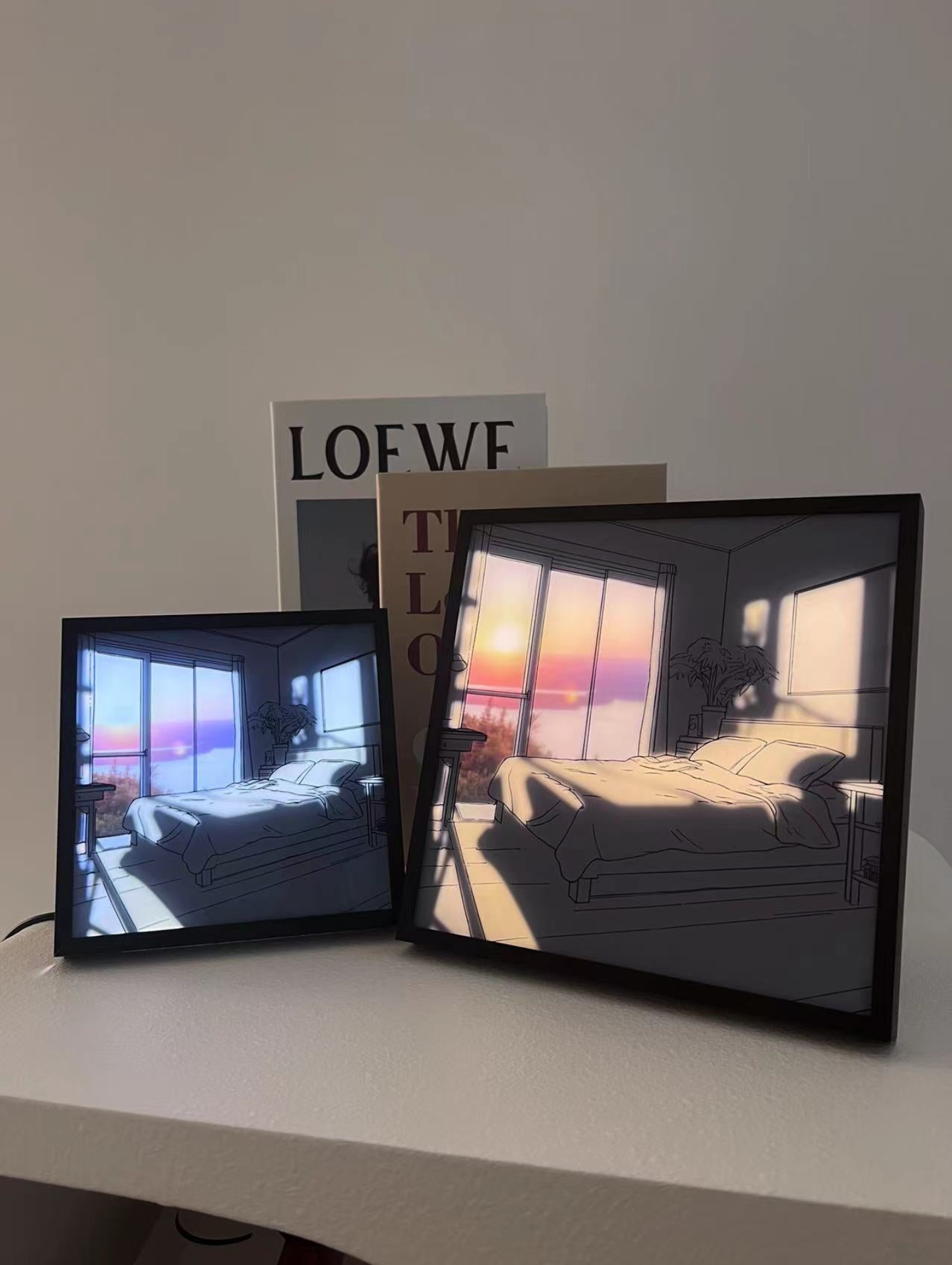 희망 조명 작품 야간 조명