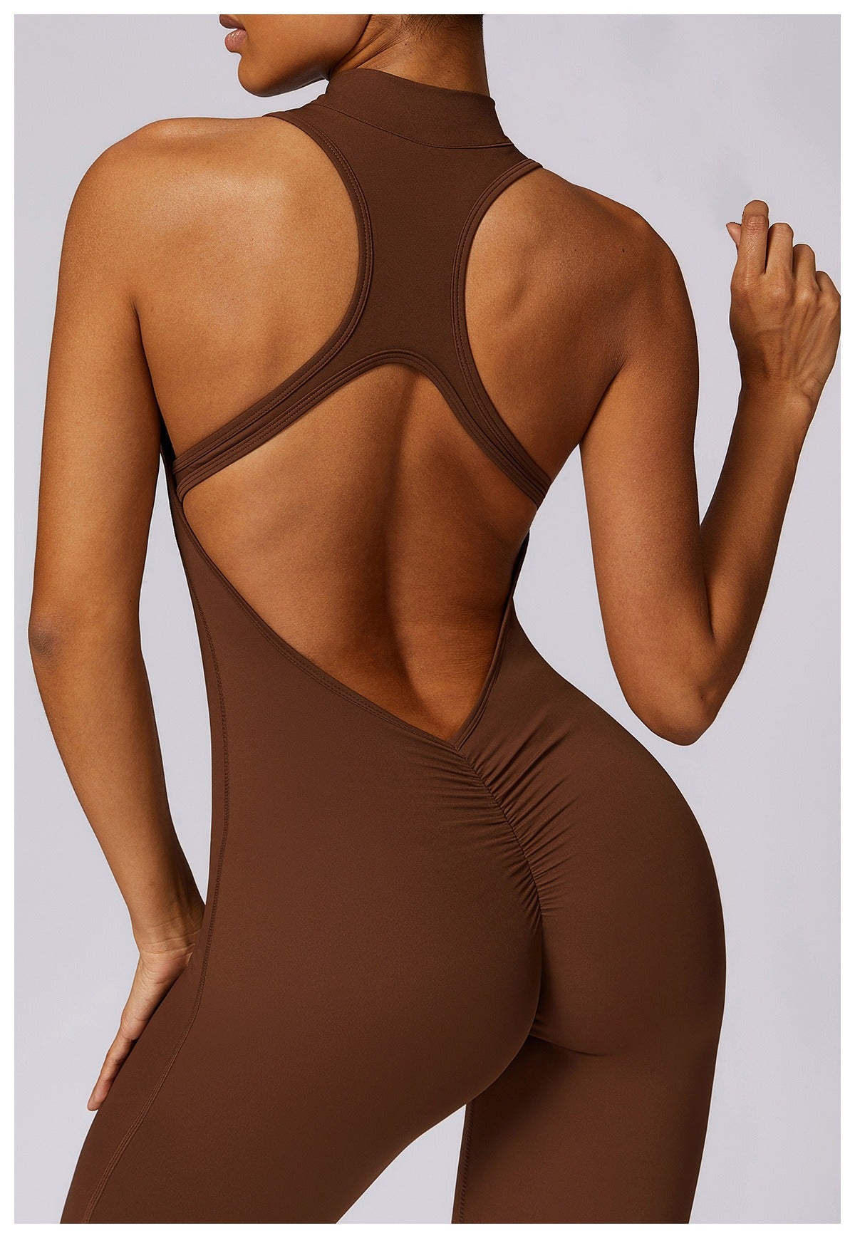 Super Sculpt V Back Jumpsuit