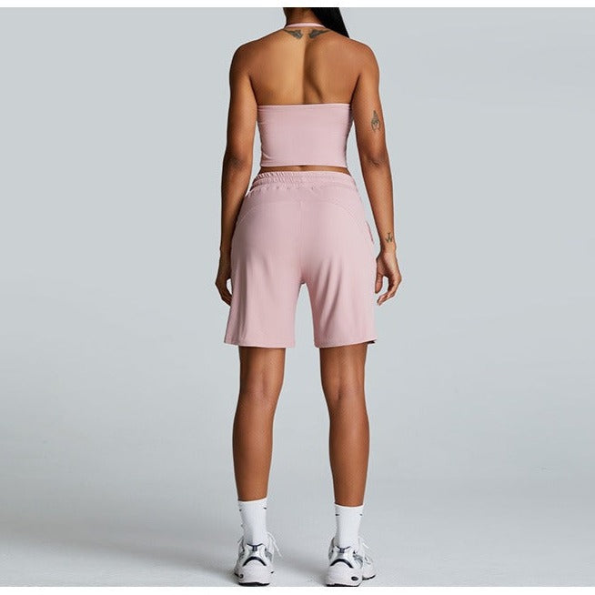 ミラナ ホルタートップ&ショーツセット