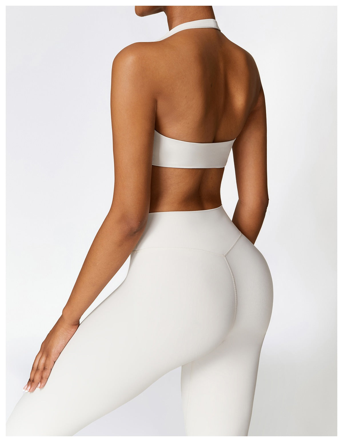 슈프림 홀터탑 & 레깅스 세트