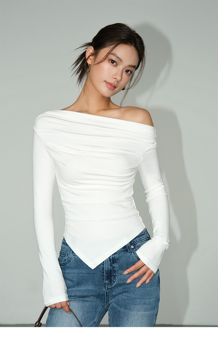 Neva One Side Off Shoulder Blouse