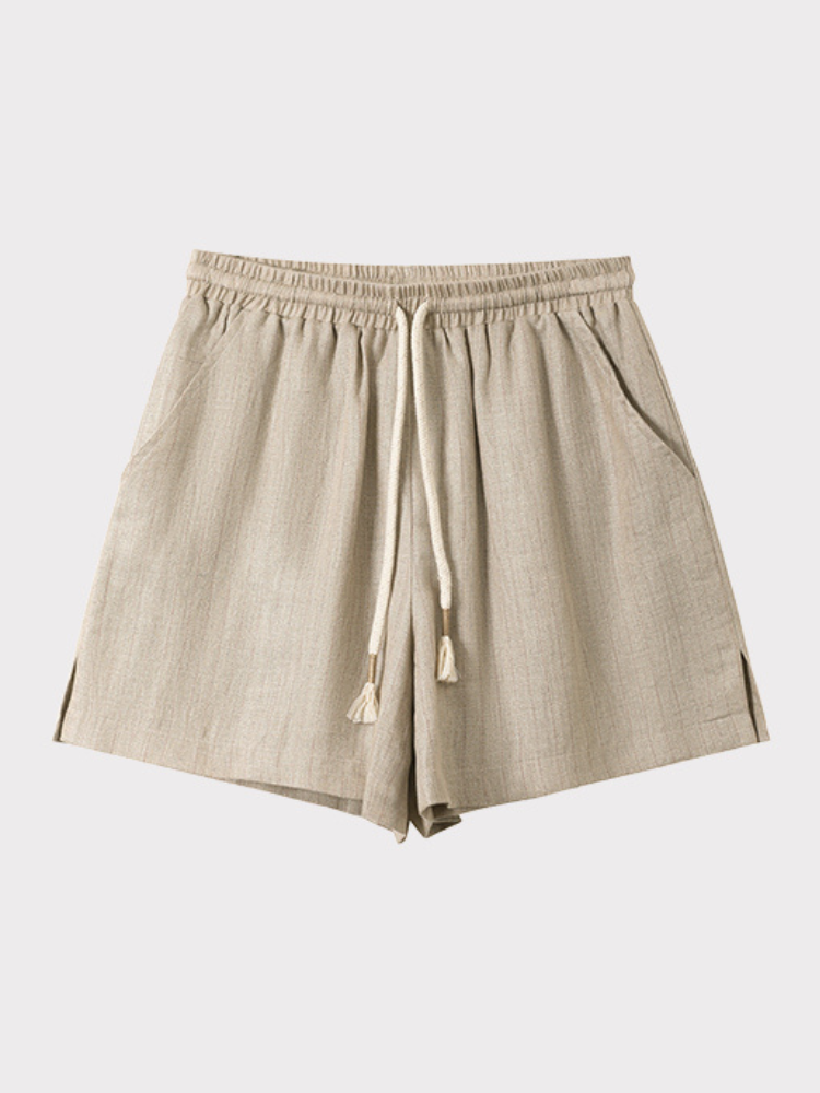 リネンブレザー&ショーツセット