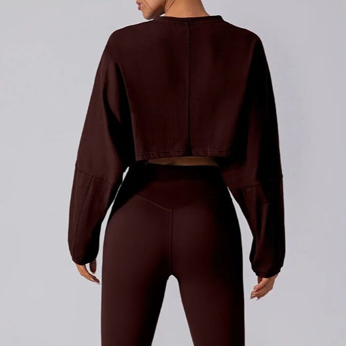 Calista Crop Top & Leggings Set