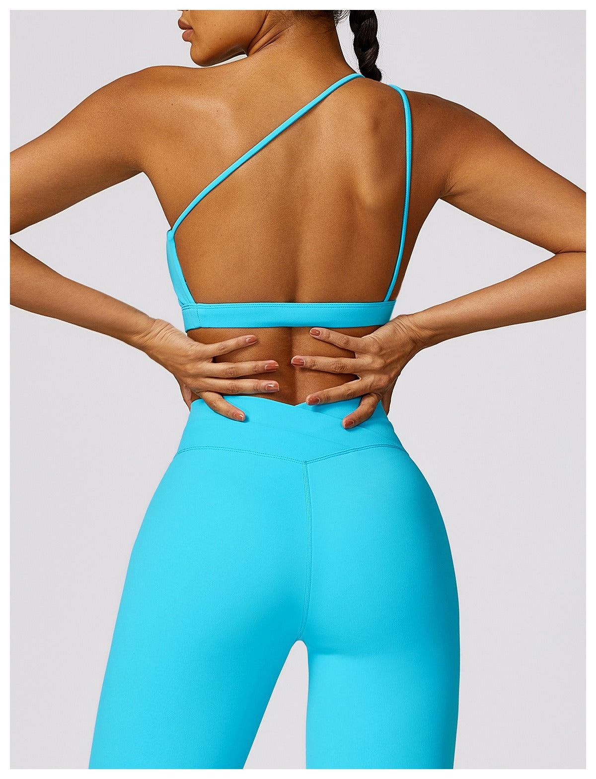 春のアシンメトリートップス&レギンスセット