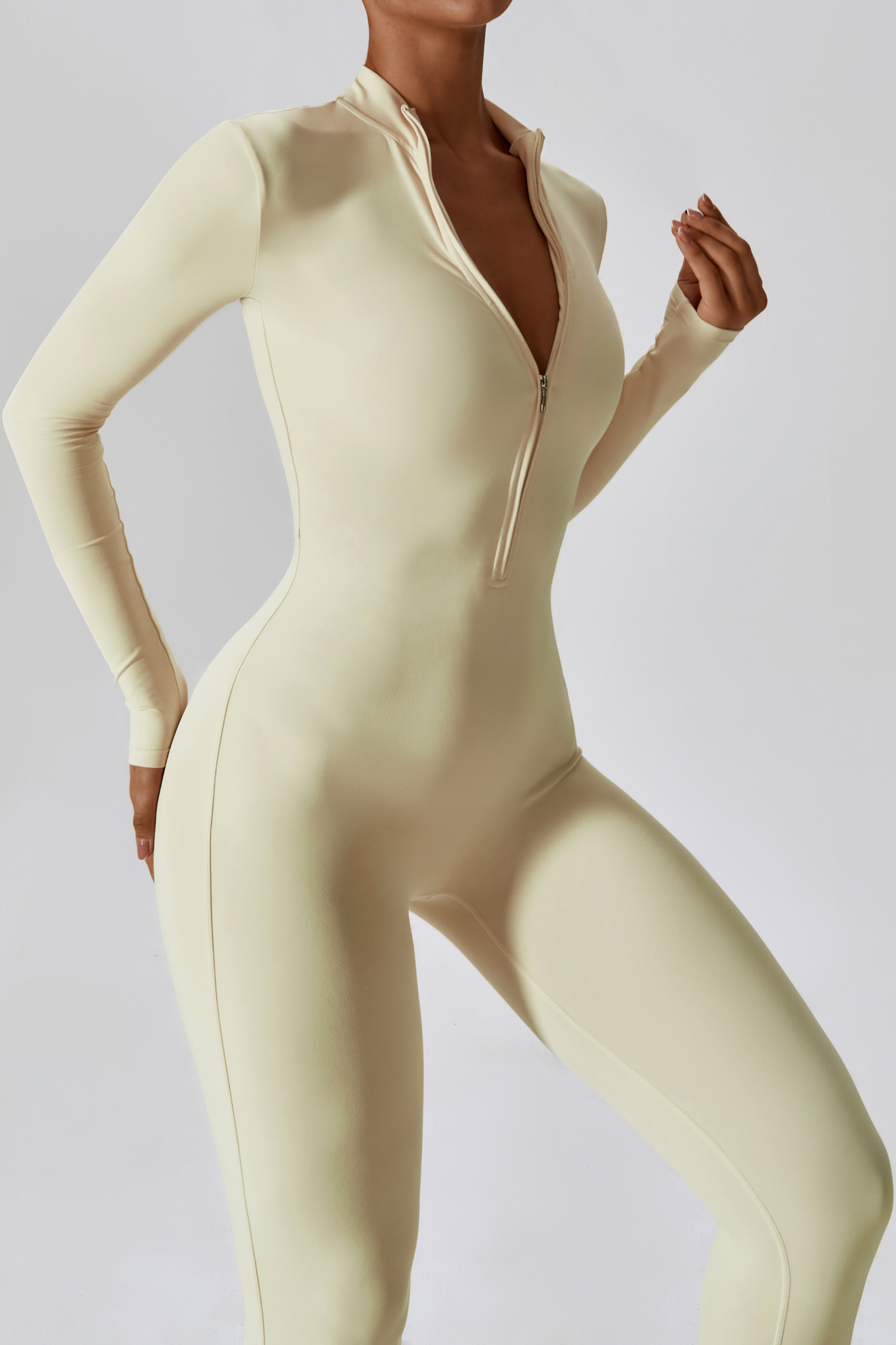 Mia Jumpsuit - Nude