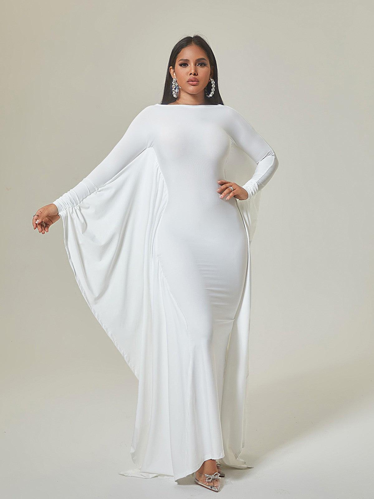 Eirene Dolman Sleeve Maxi Dress – FancyAdd