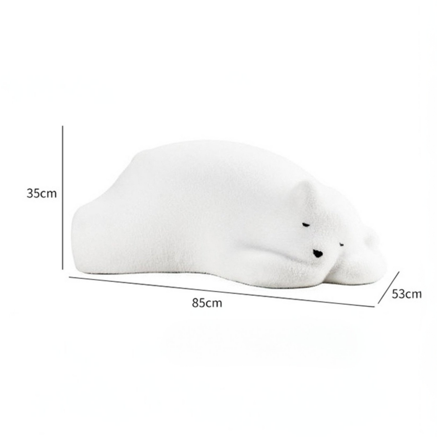 SnoozeBear Arctic Sofa Stool: The Ultimate in Cozy Comfort