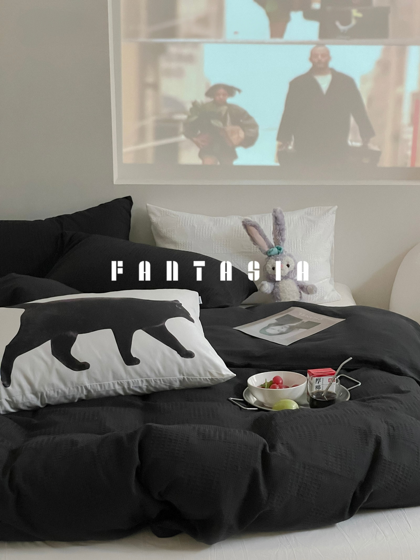 Highland Escape Pure Cotton Waffle Bedding Set