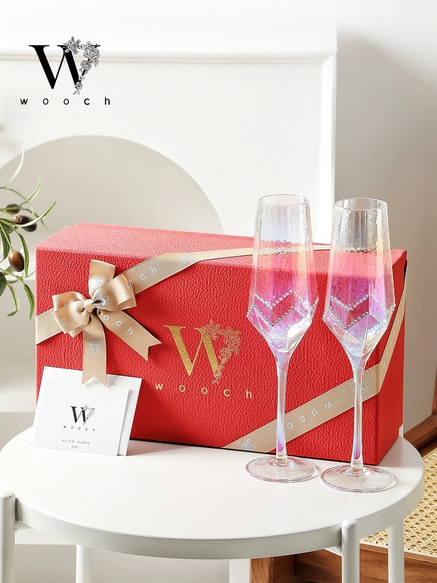 Ethereal Journey - 다이아몬드 스파클 받침 선물 세트