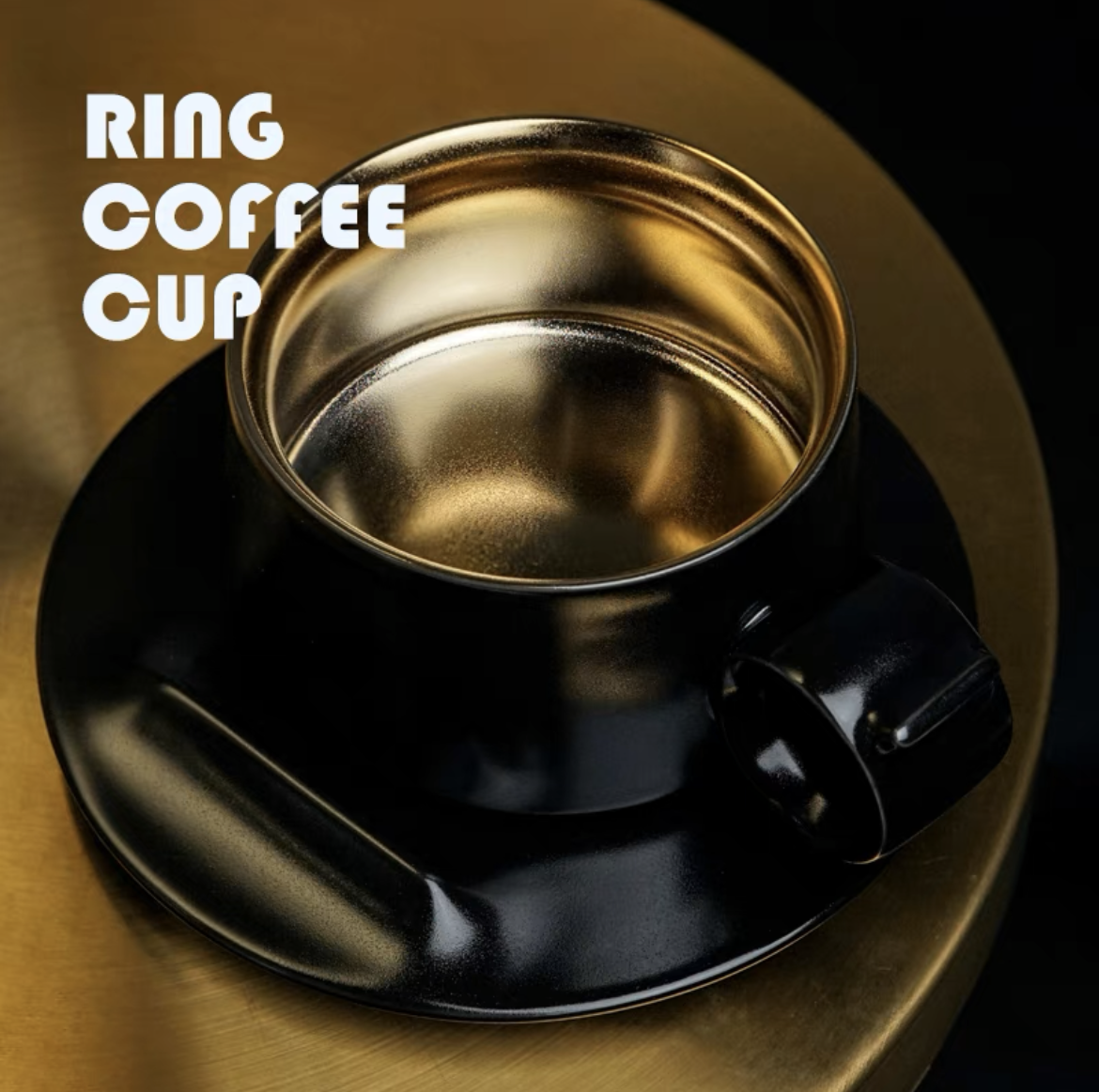 エレガンスリング セラミックコーヒーカップ