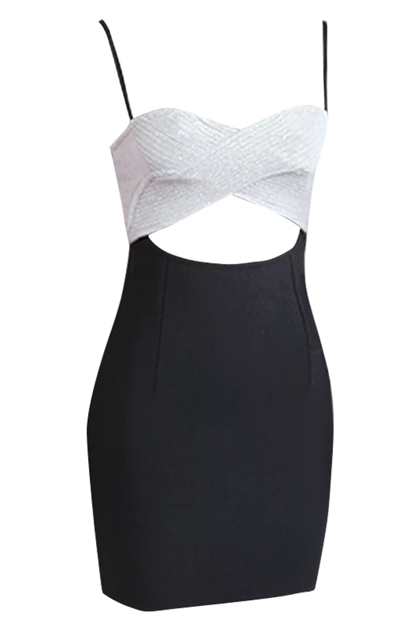 Lauren Black Mini Bodycon Dress