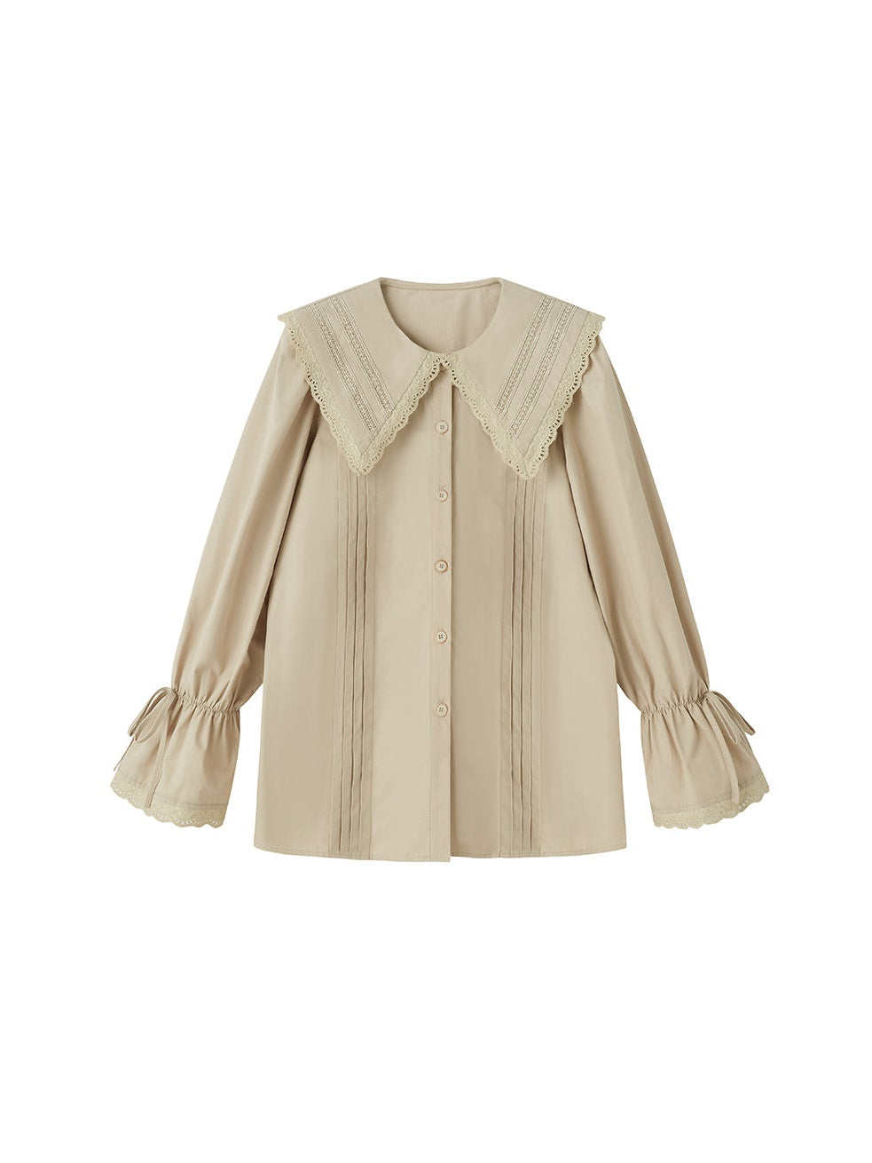 빅 인형 칼라 터커 셔츠