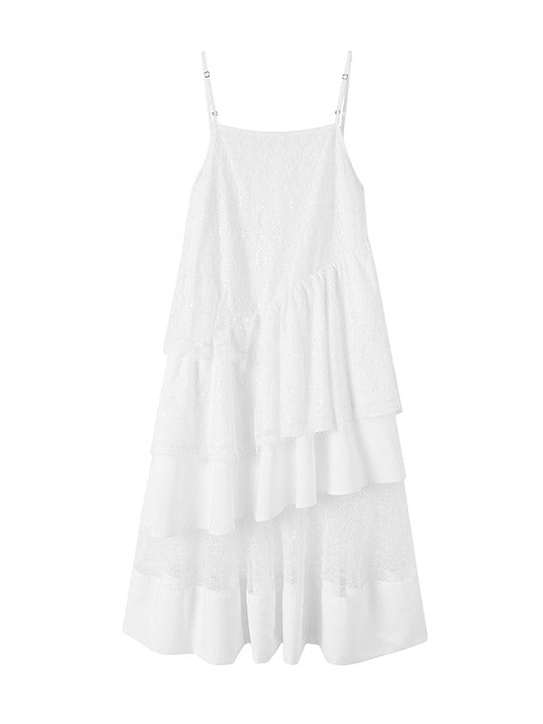 スパンコール レース スリング ドレス