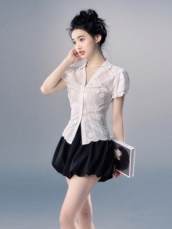 High Waist Petal Bloomers