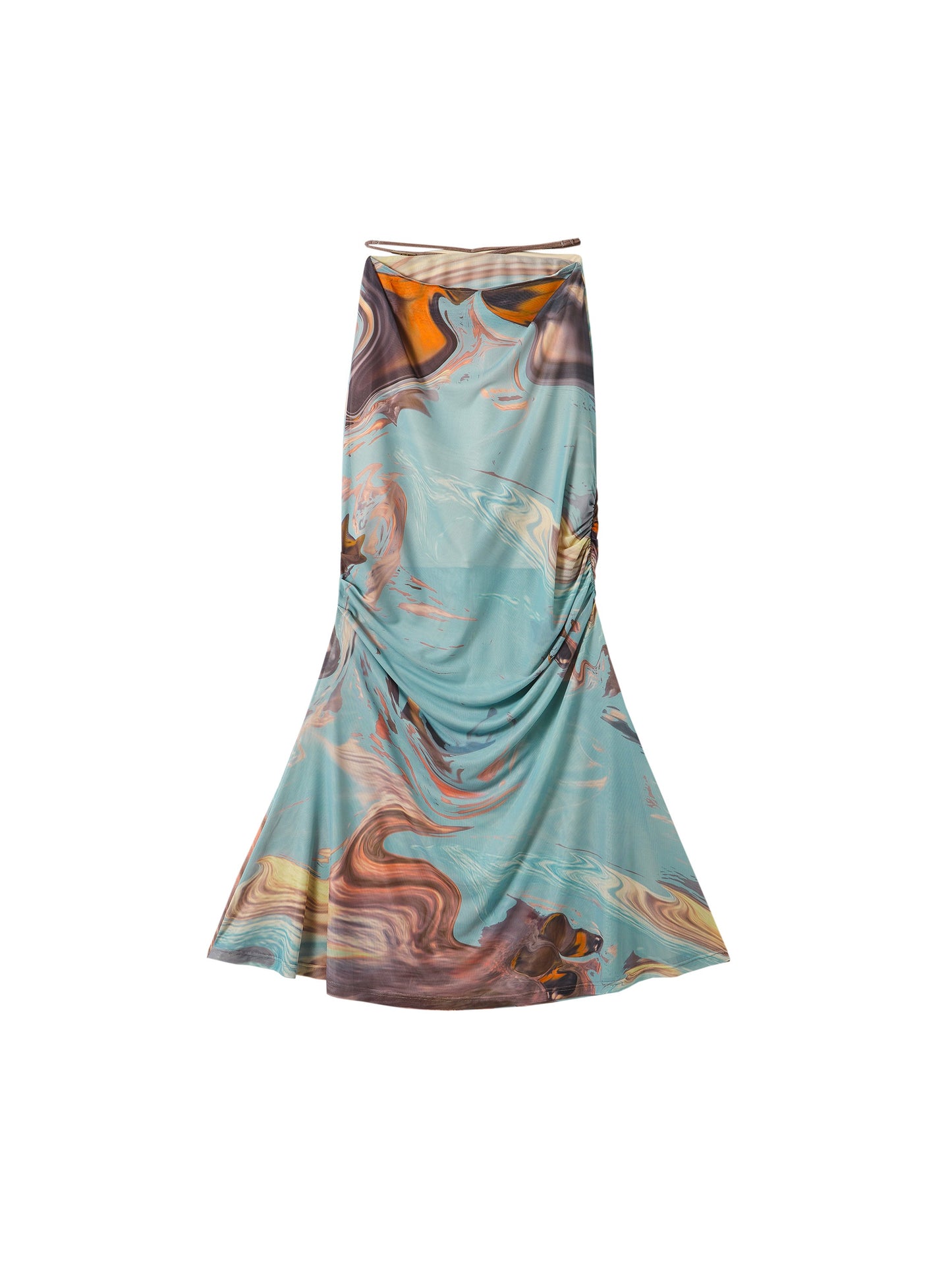 Gagosian Abstract Print Cami Skirt Set