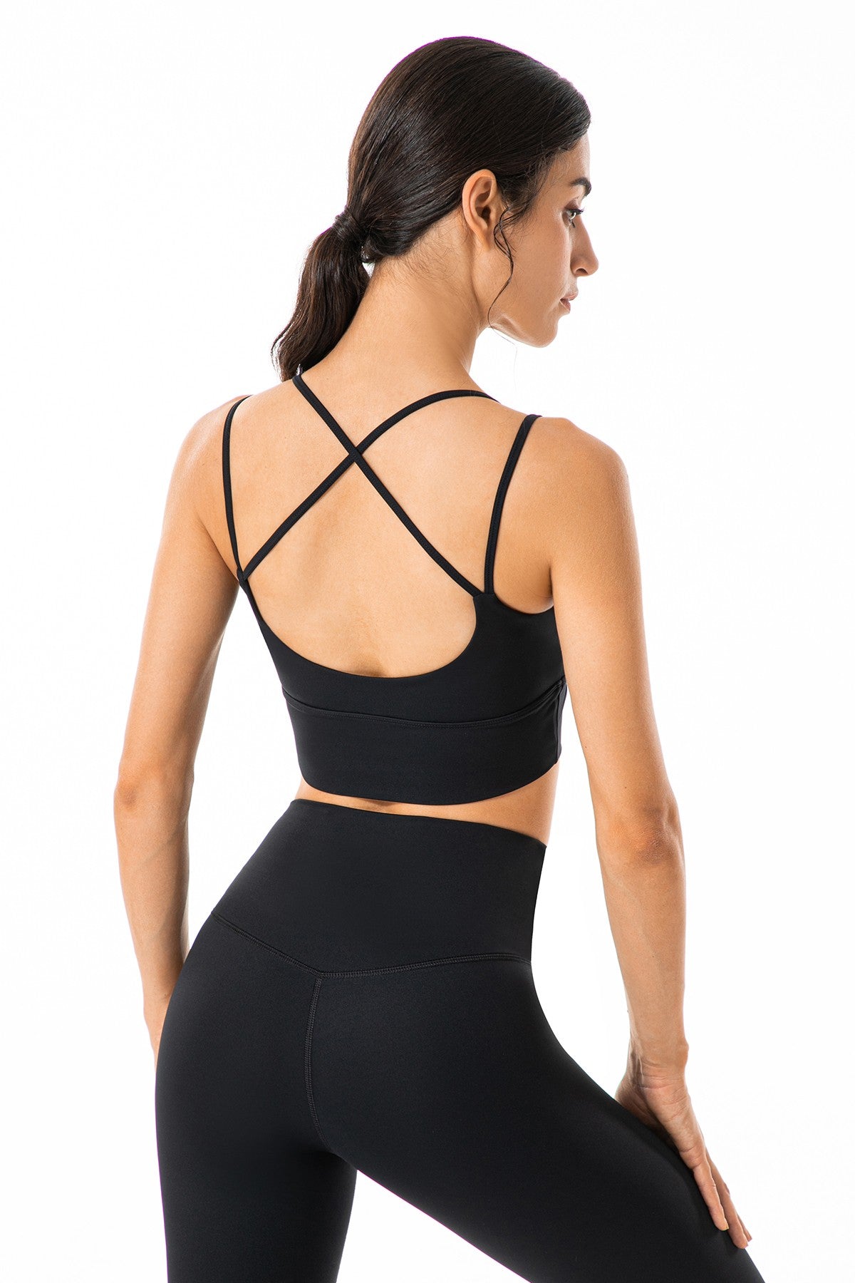 Crisscross Bra & Workout Legging Activewear Sets