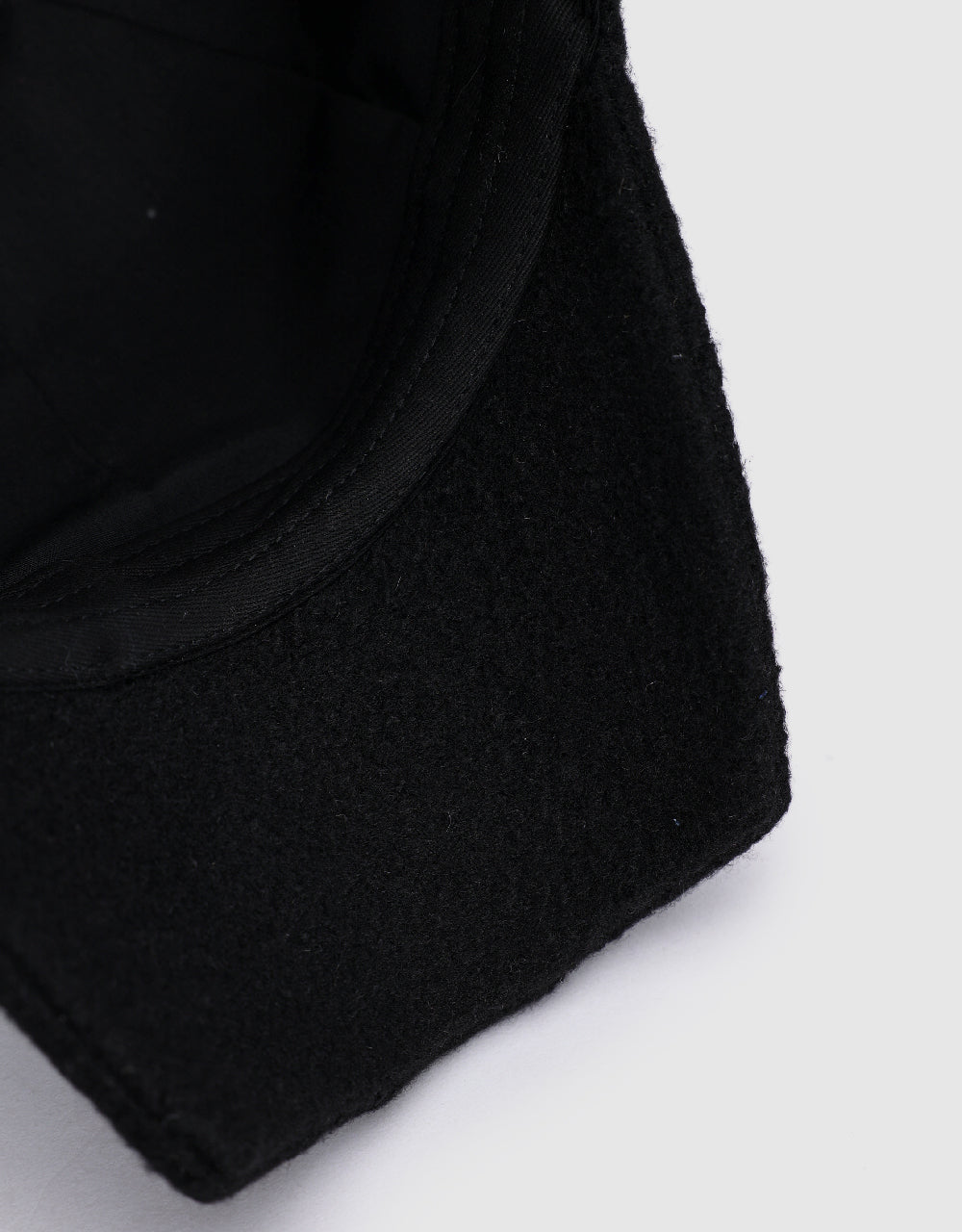 Letter Printed Woolen Baseball Cap