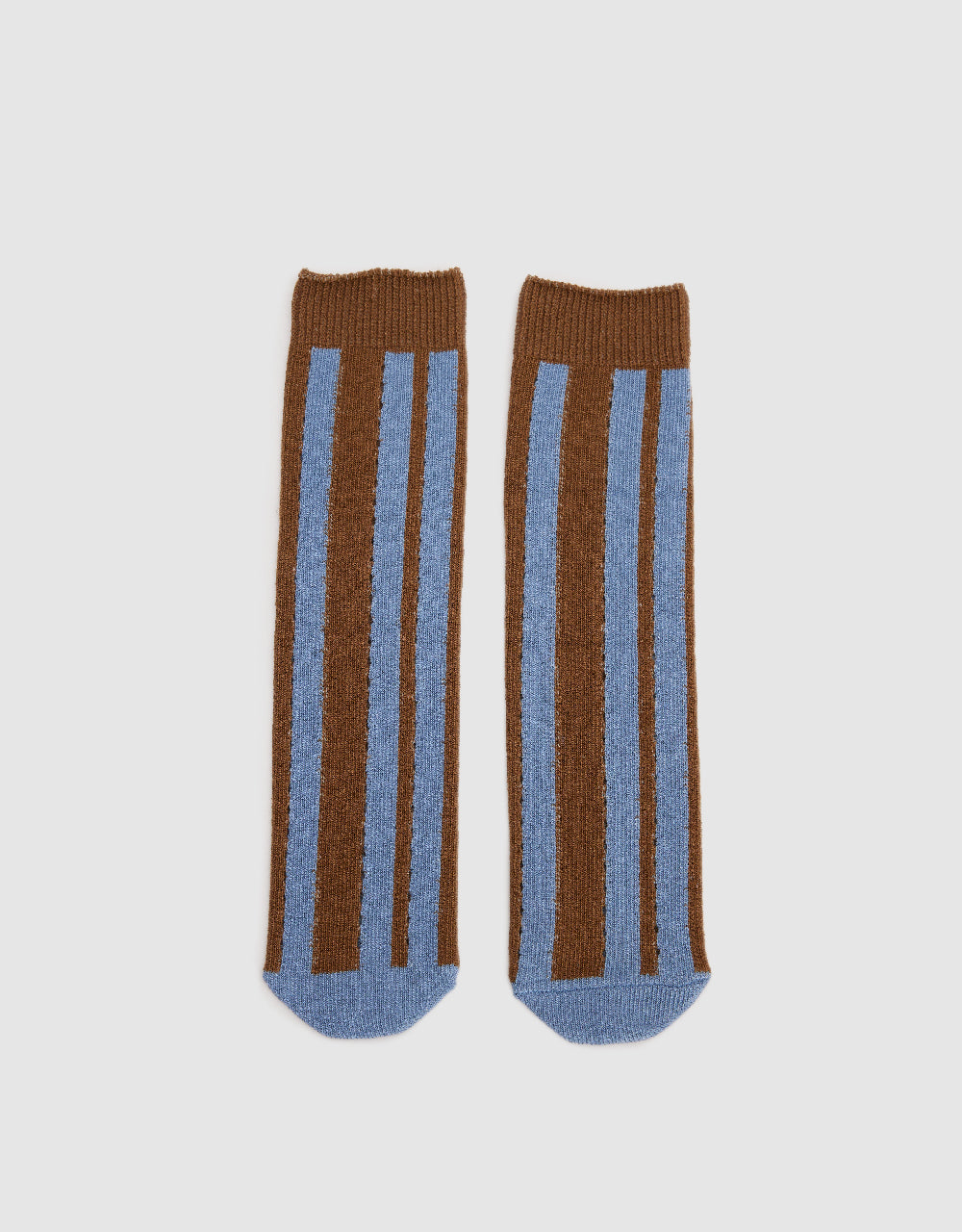 Wave Printed Mid-Length Socks