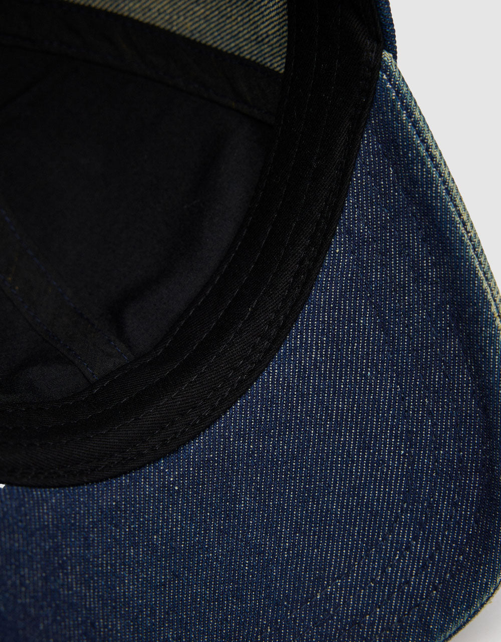 Letter Embroidered Denim Baseball Cap