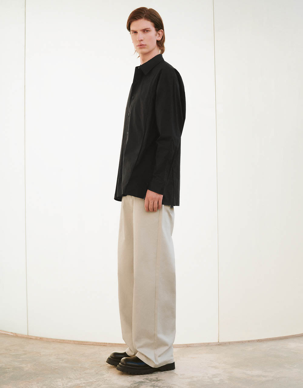 Drop Shoulder Sleeve Oversized Shirt