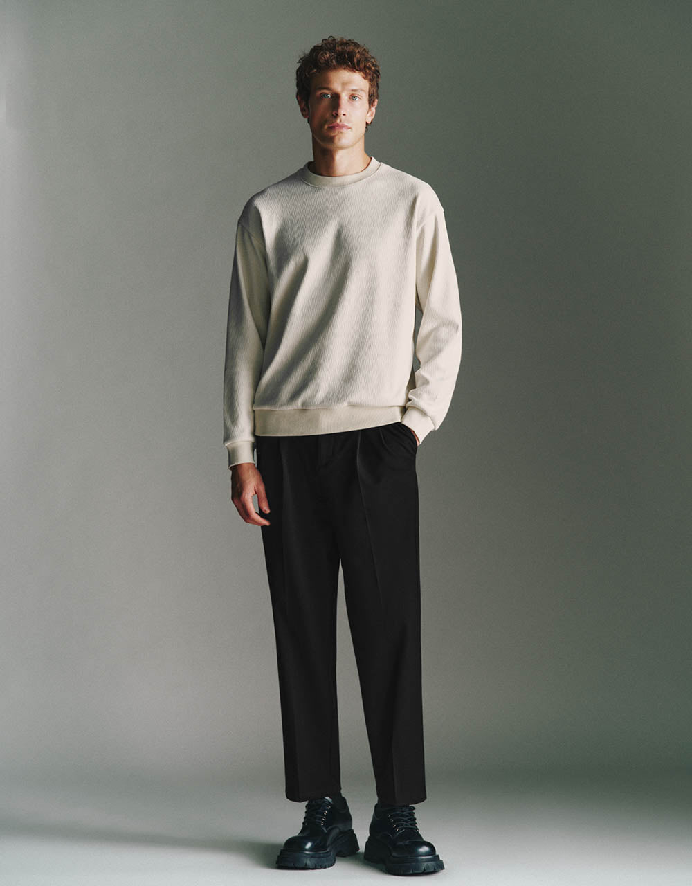 Knitted Straight Pants