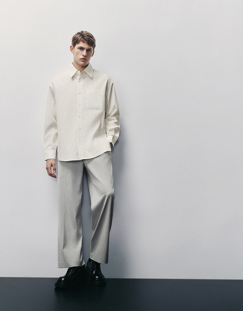 Loose Straight Pants