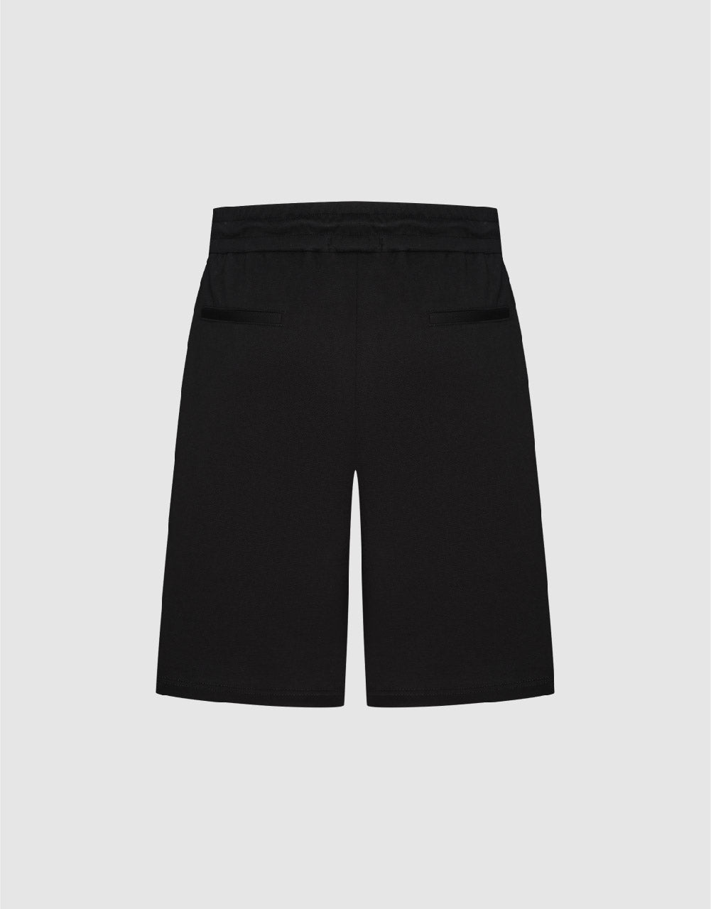 Drawstring Waist Knitted Shorts