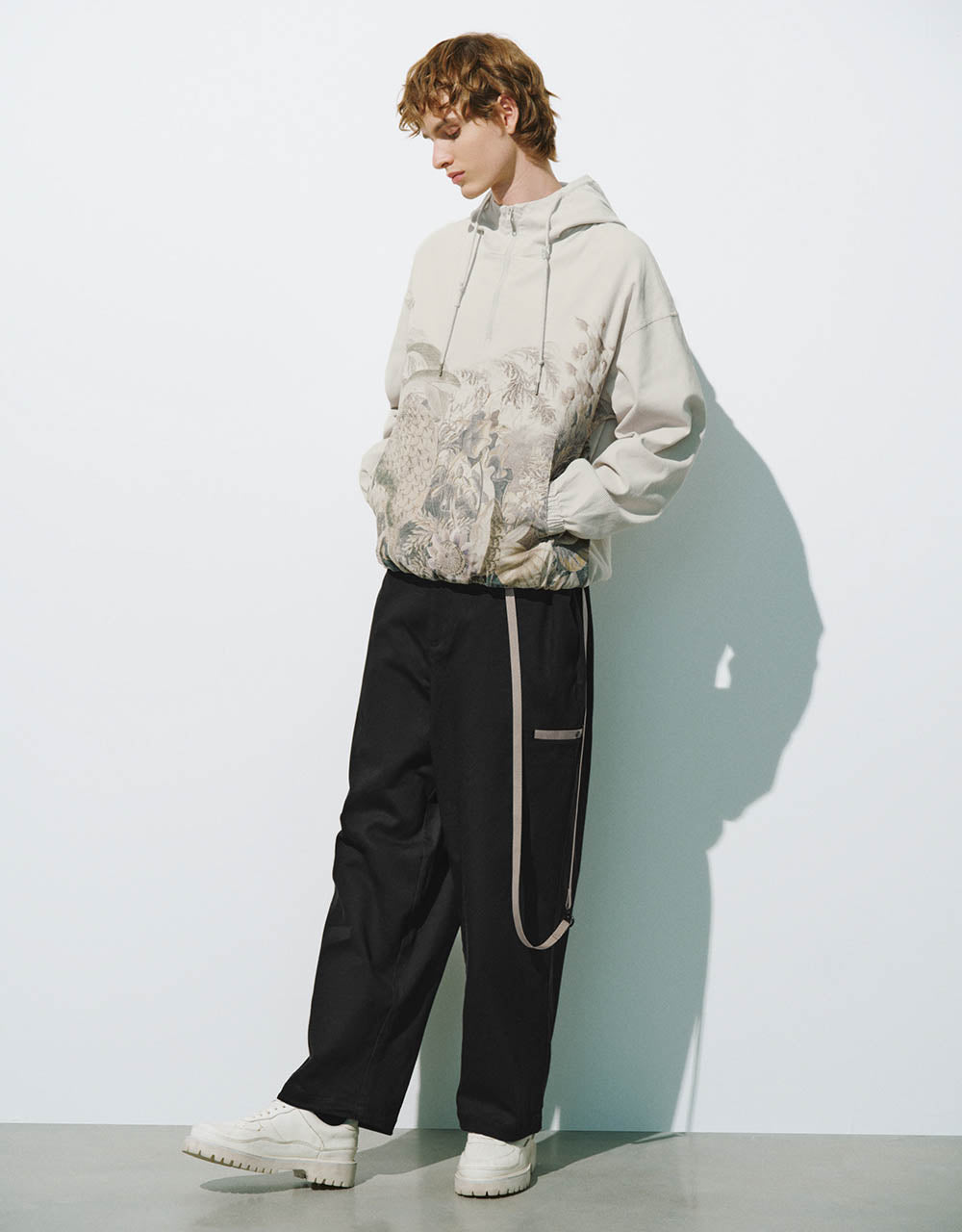 Loose Wide-Leg Pants