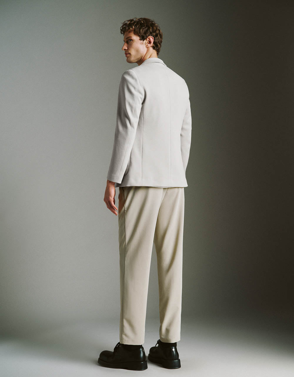 Notch Lapel Tailored Blazer