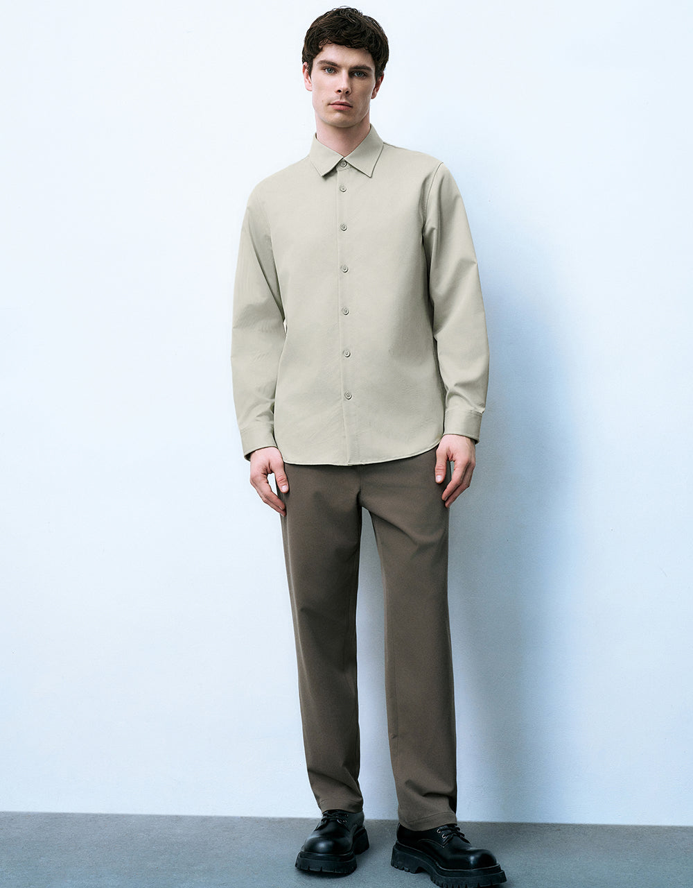 Button Up Loose Shirt