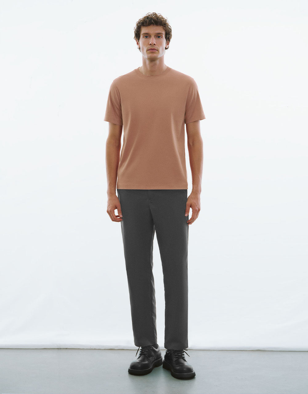 Crew Neck Straight T-Shirt