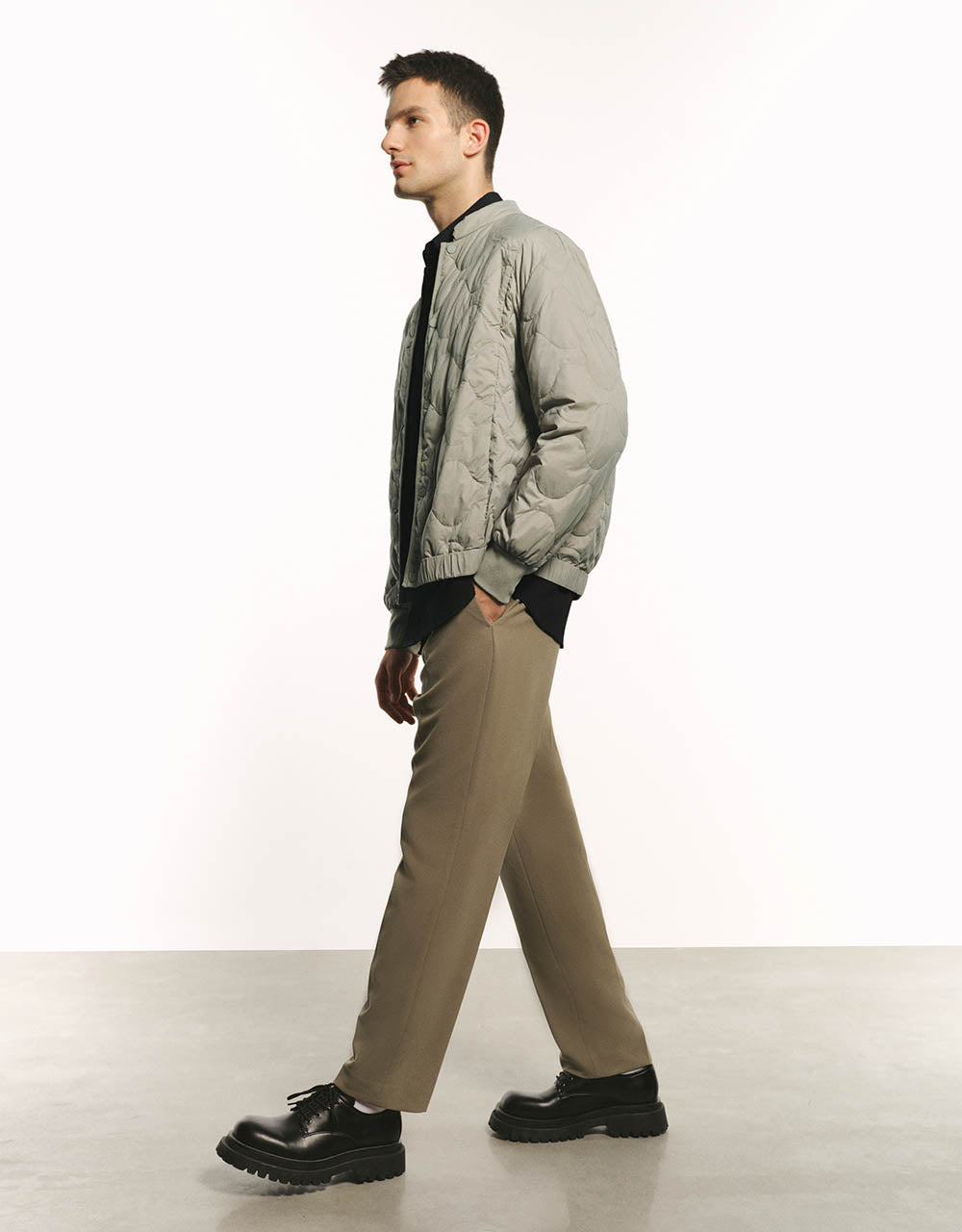 Tailored Carrot Fit Pants