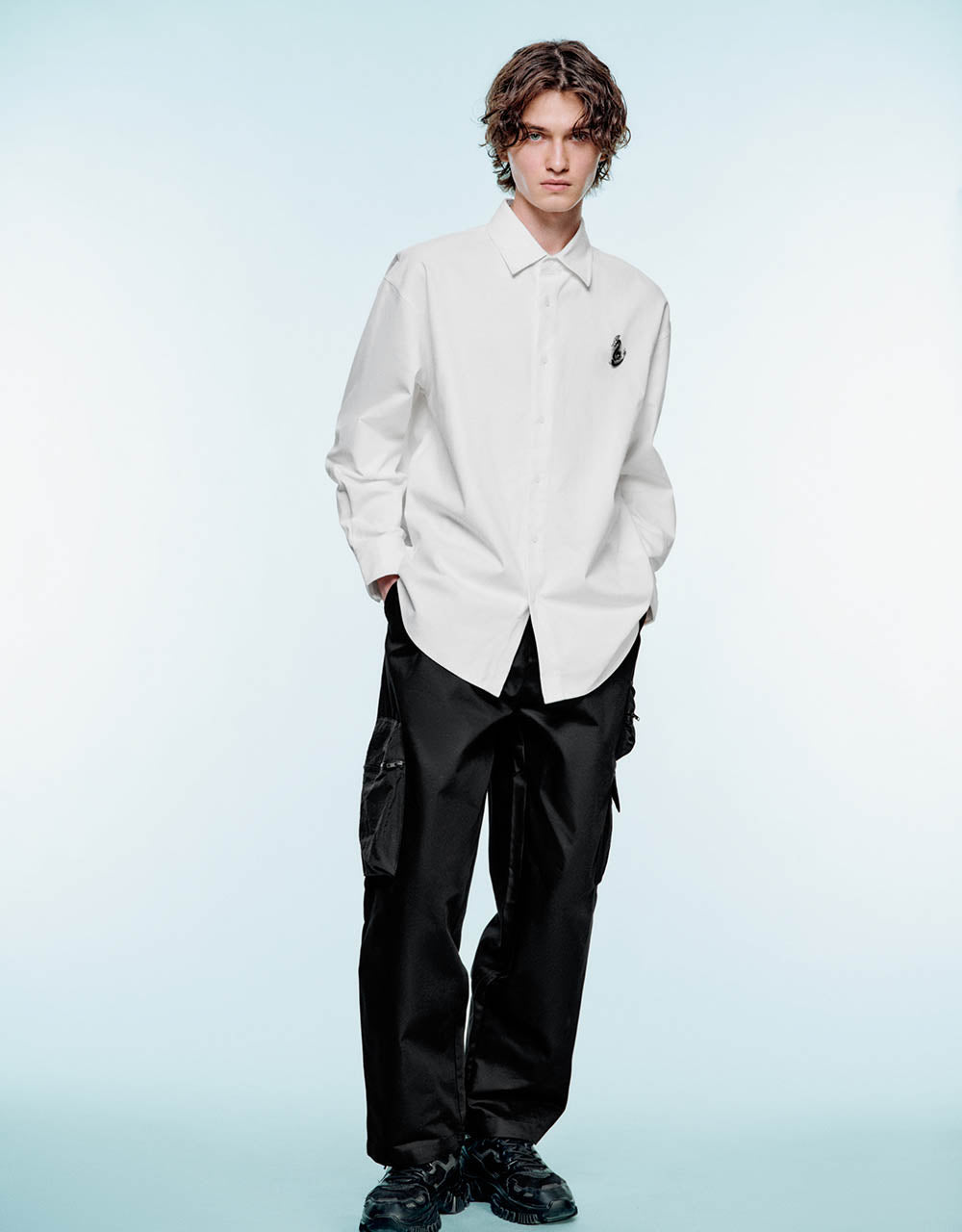 Button Up Loose Shirt