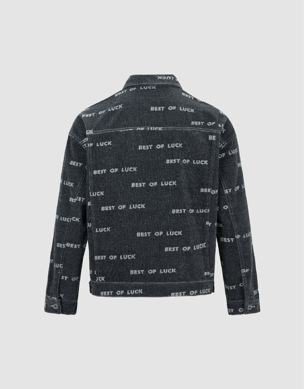 Letter Printed Denim Jacket