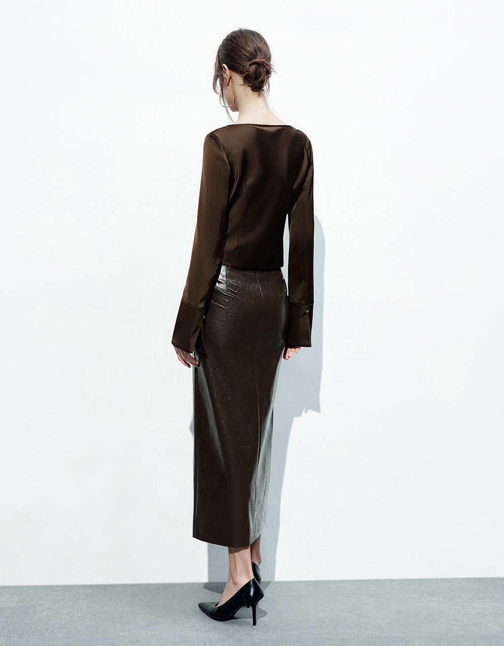 Cowl Neck Overhead Shirt