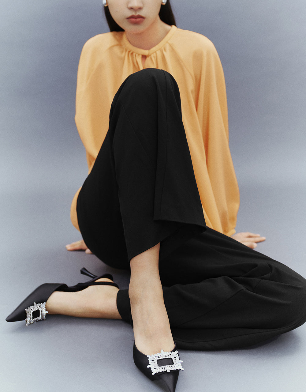 Raglan Sleeve Crew Neck Overhead Shirt