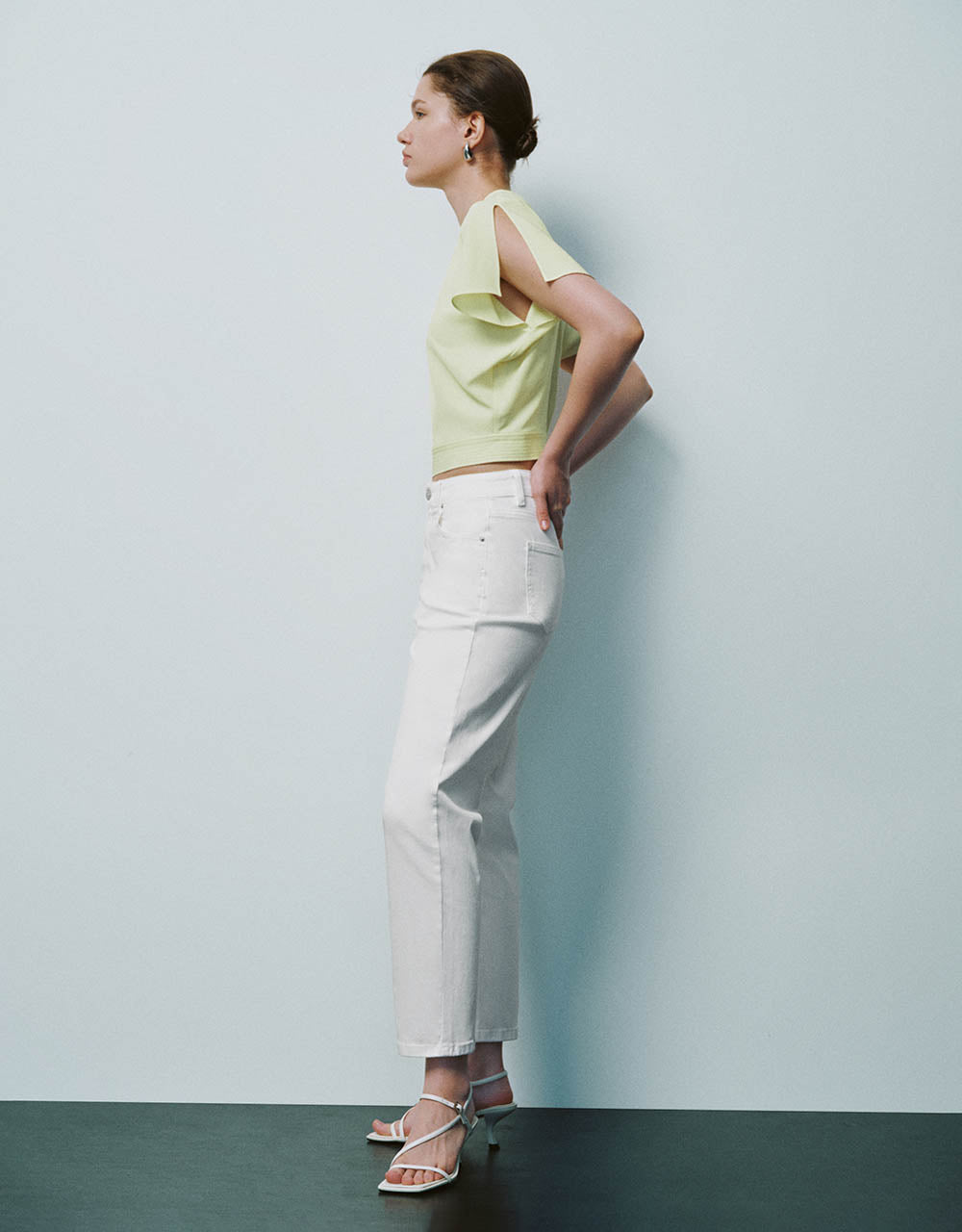 Dolman Sleeve Crew Neck Overhead Shirt