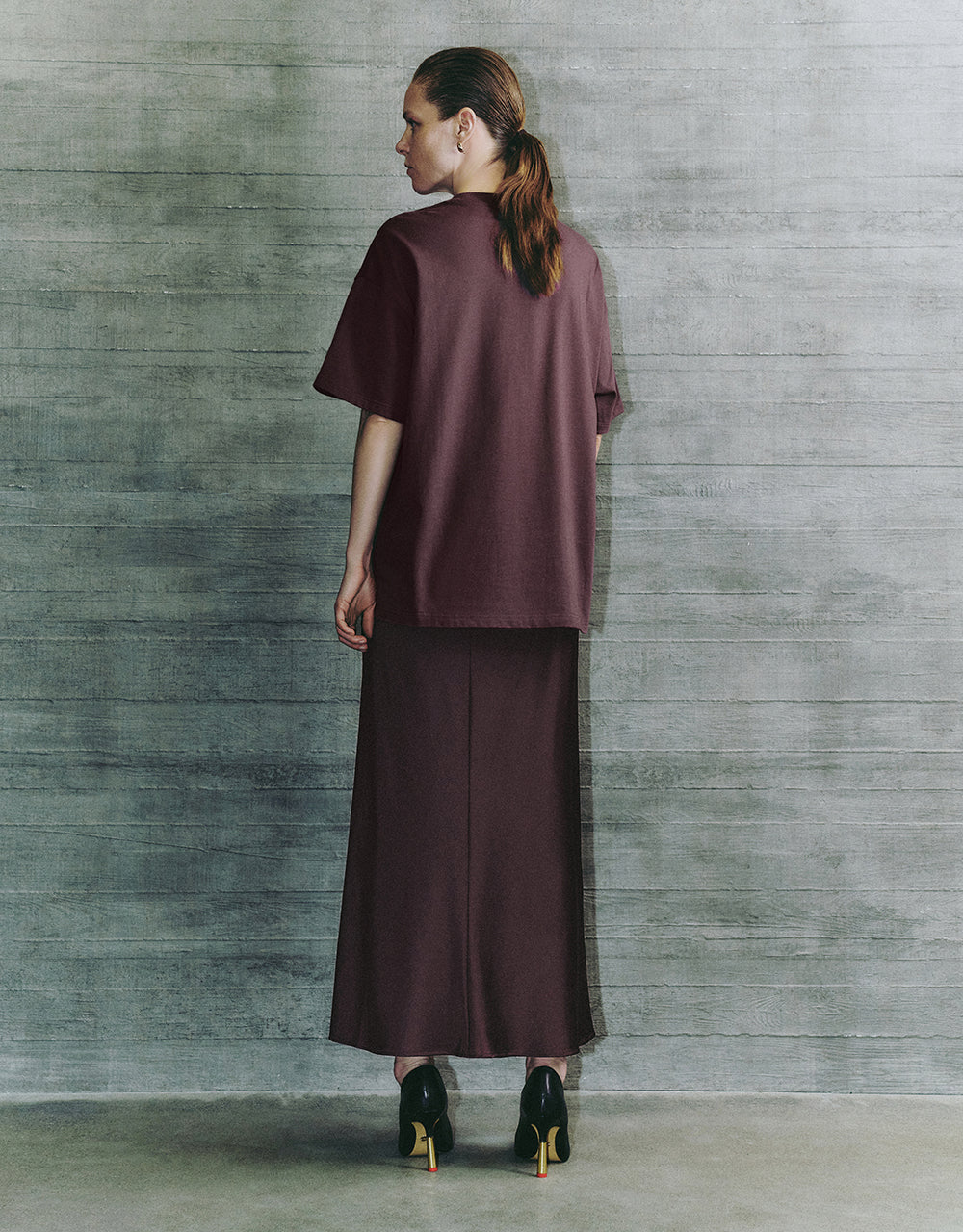 Crew Neck Knitted T-Shirt