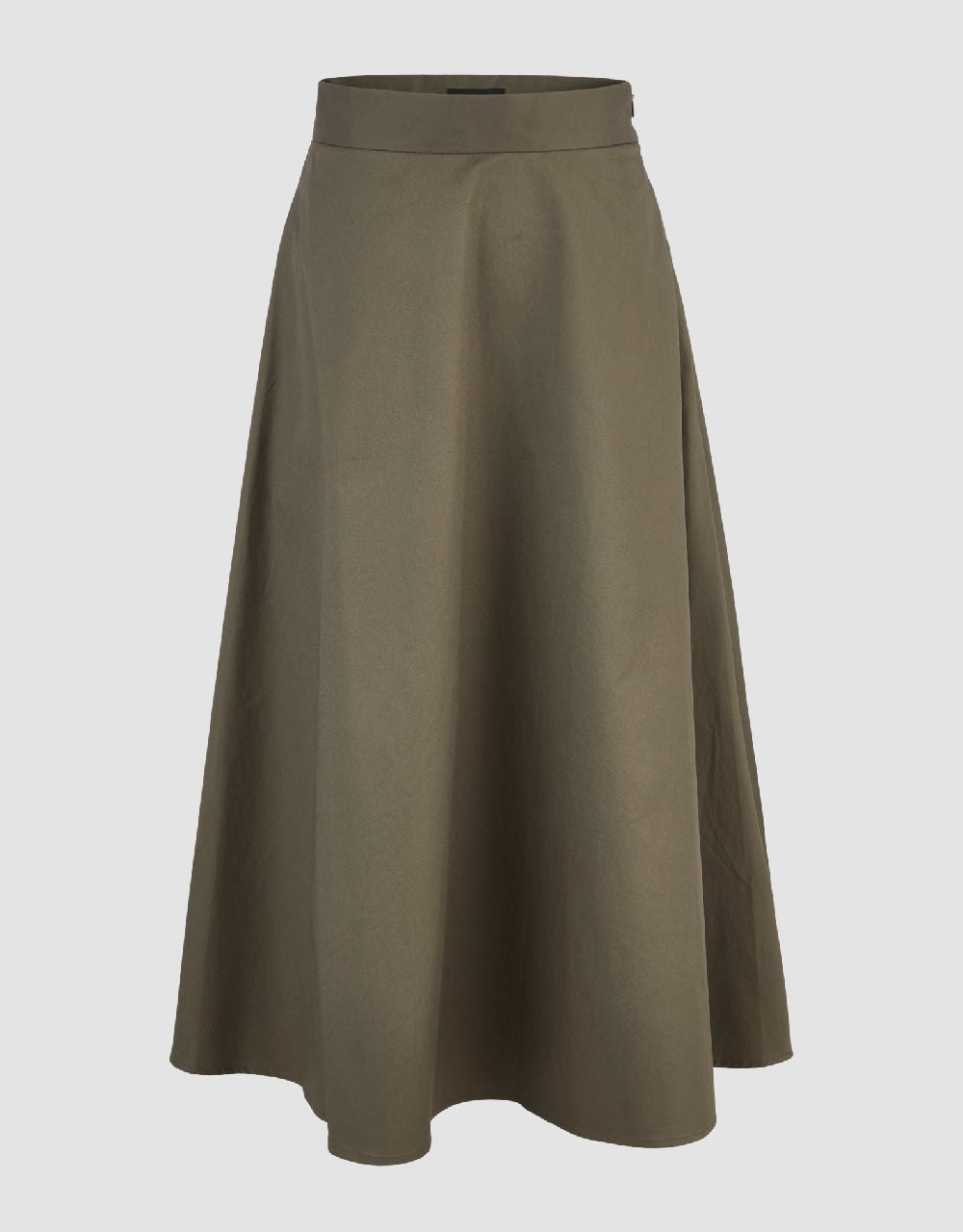 Midi A-Line Skirt