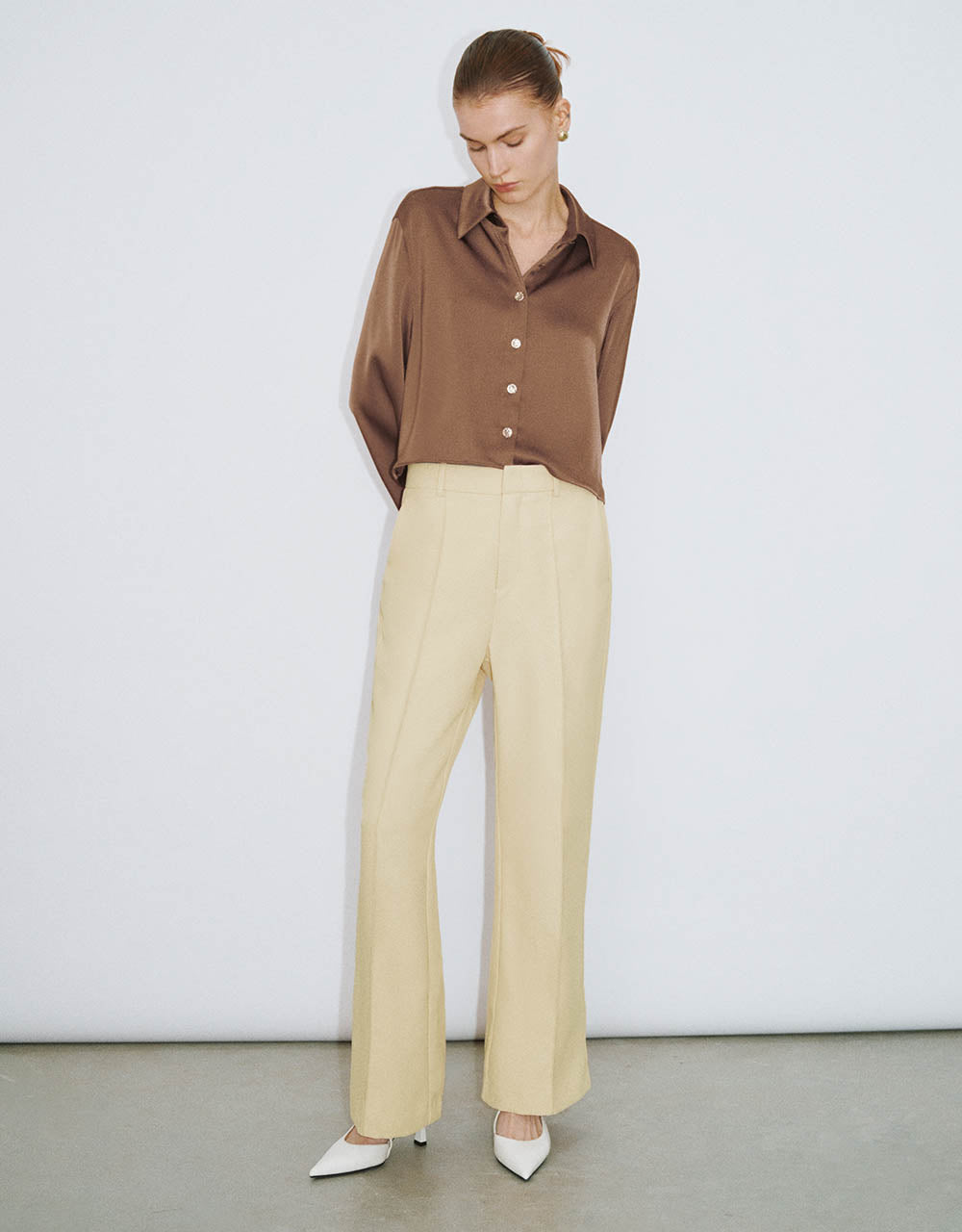 Tailored Flare Pants