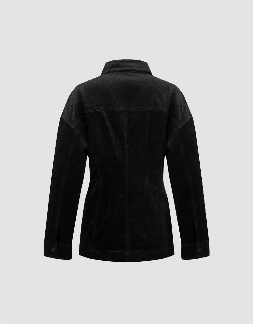 Drop Shoulder Sleeve Denim Jacket