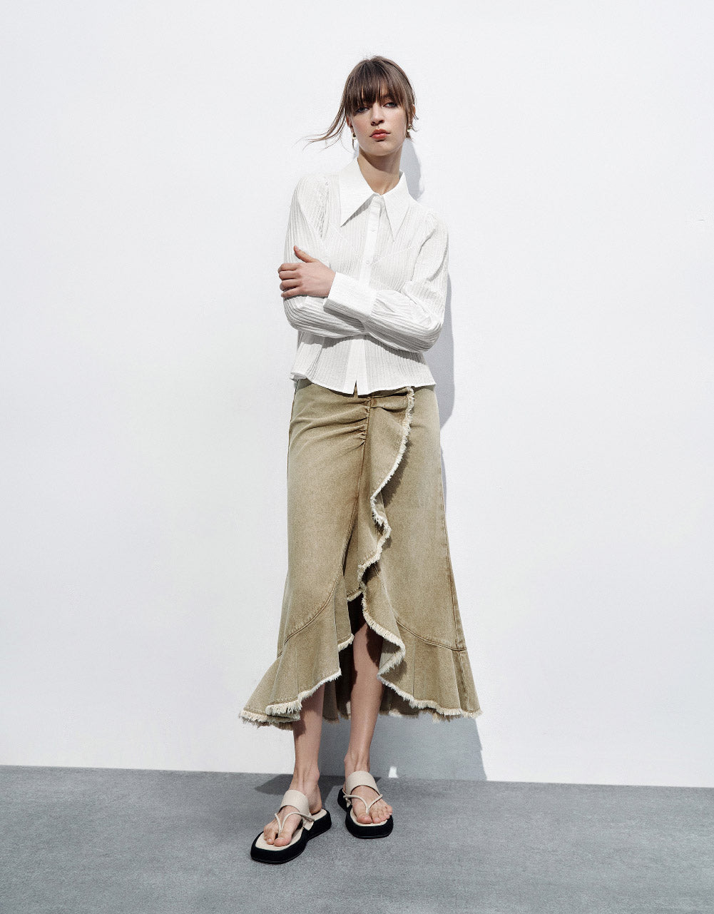 Textured Overhead Shirt