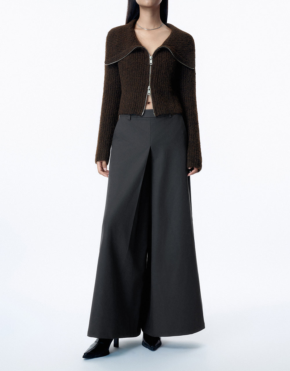 Loose Wide-Leg Pants