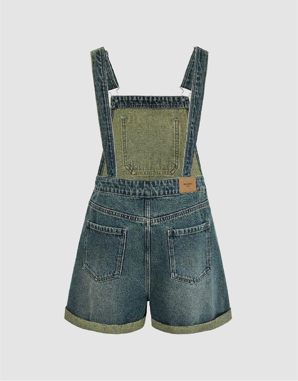 Loose Denim Overall